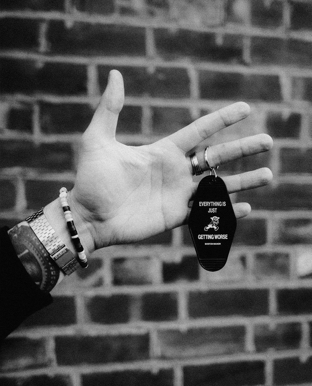 WORSE Hotel Keychain