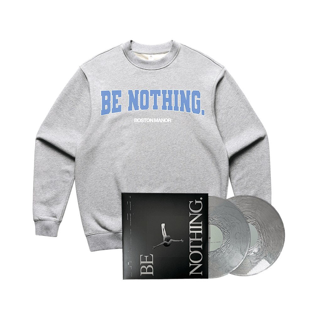 Be Nothing Crewneck & Vinyl Bundle