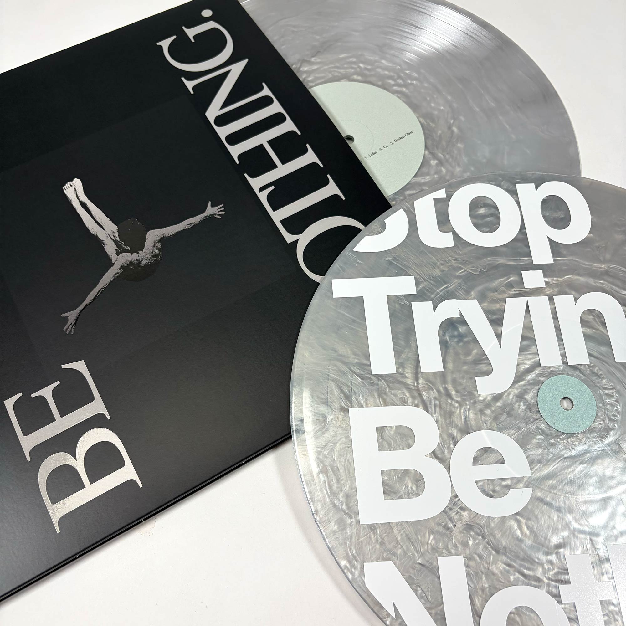 SIGNED Be Nothing (10 Year) 2x12" Vinyl - Metallic Silver
