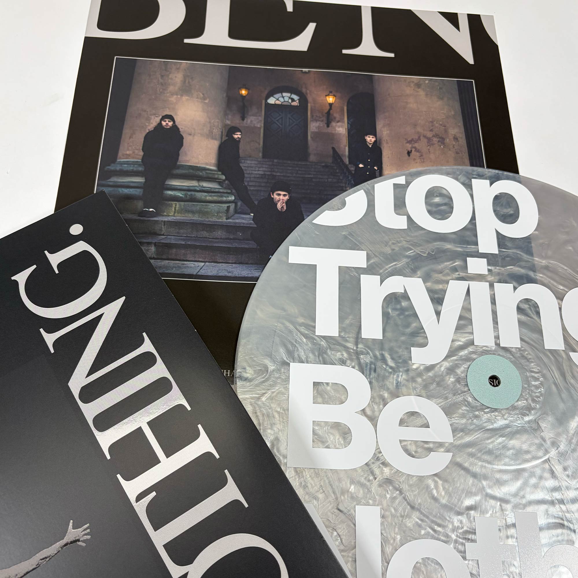 SIGNED Be Nothing (10 Year) 2x12" Vinyl - Metallic Silver