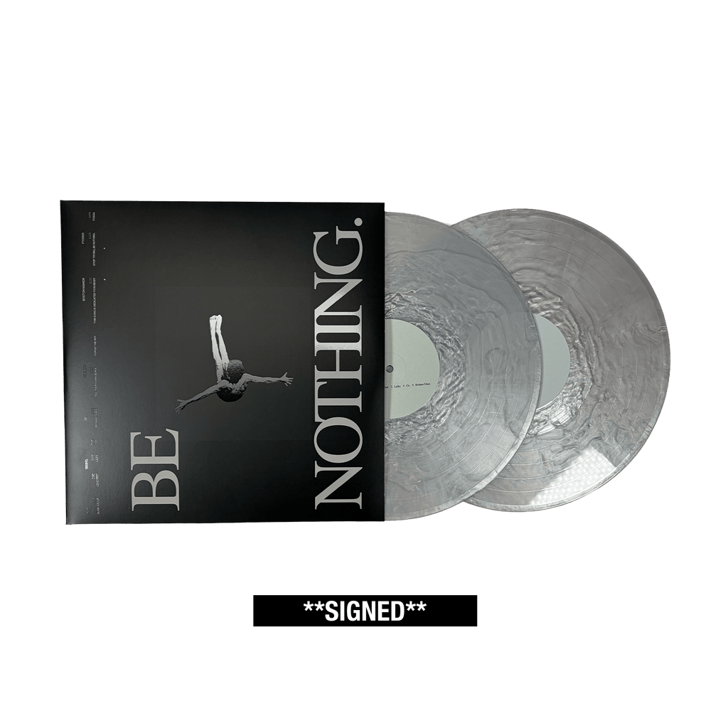 SIGNED Be Nothing (10 Year) 2x12" Vinyl - Metallic Silver