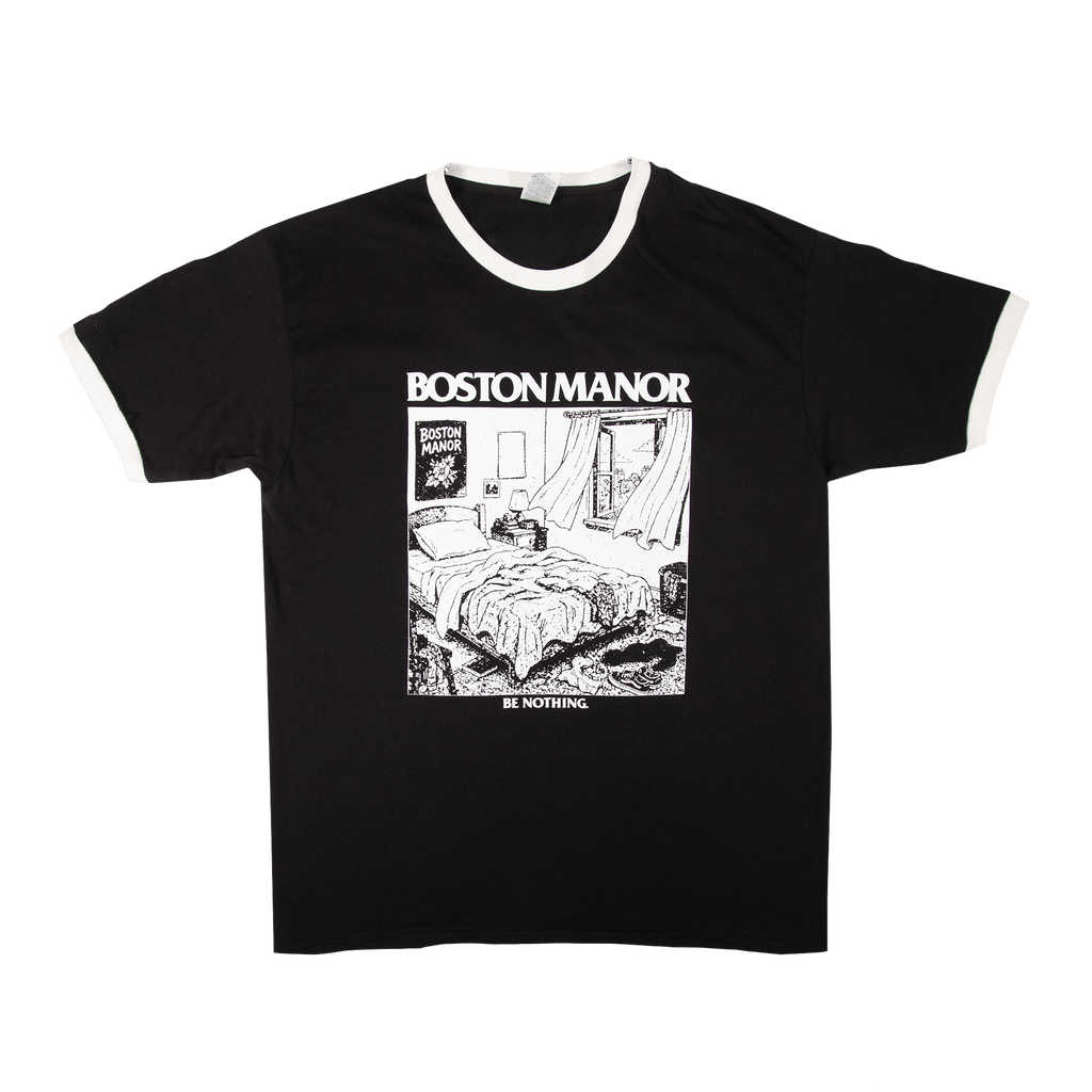 Be Nothing Ringer Tee - Black/White