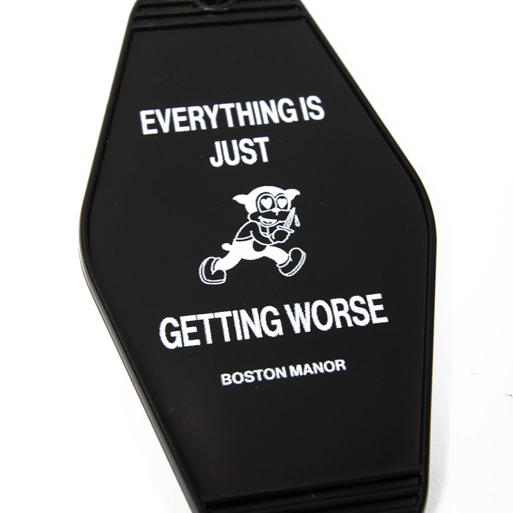 WORSE Hotel Keychain