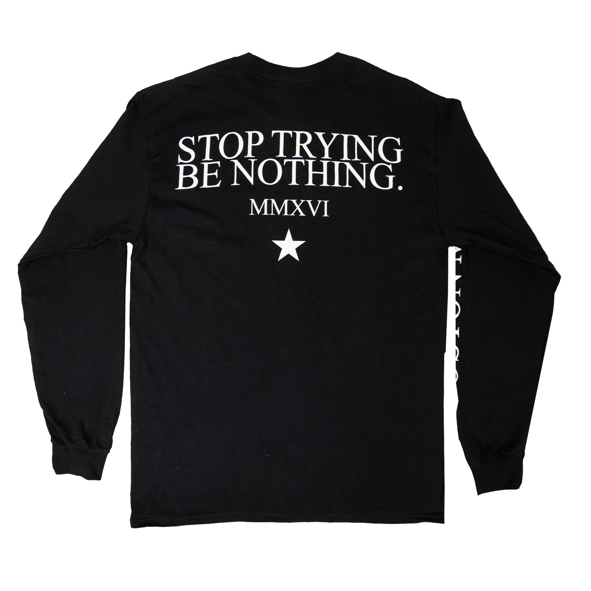Be Nothing Longsleeve - Black