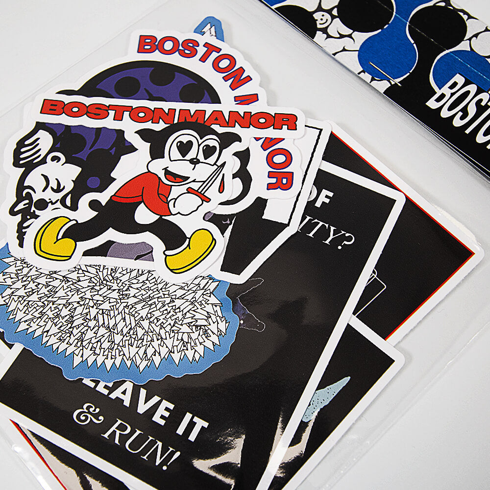 Boston Manor Sticker Pack