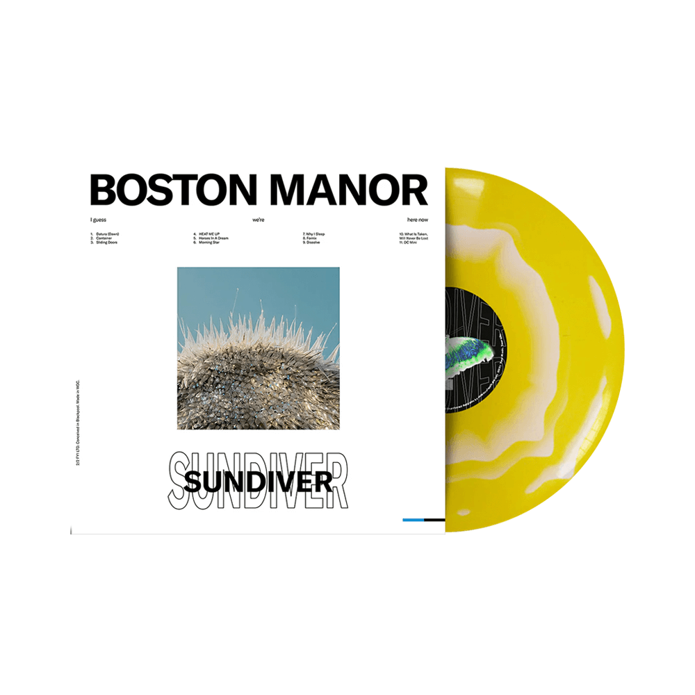 Sundiver 12" Vinyl - Yellow w/ White Ink Spot
