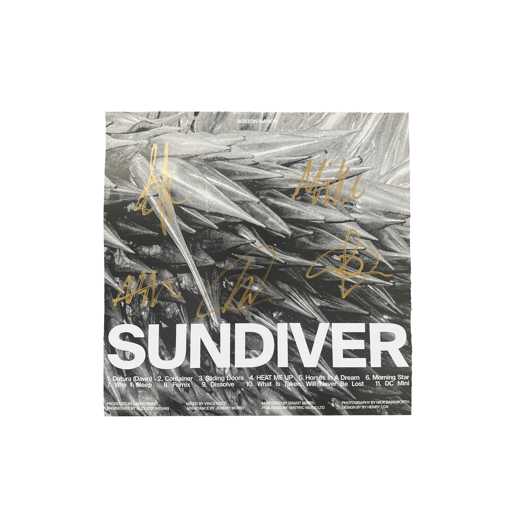 Sundiver 12" Vinyl w/ Signed Alt Cover