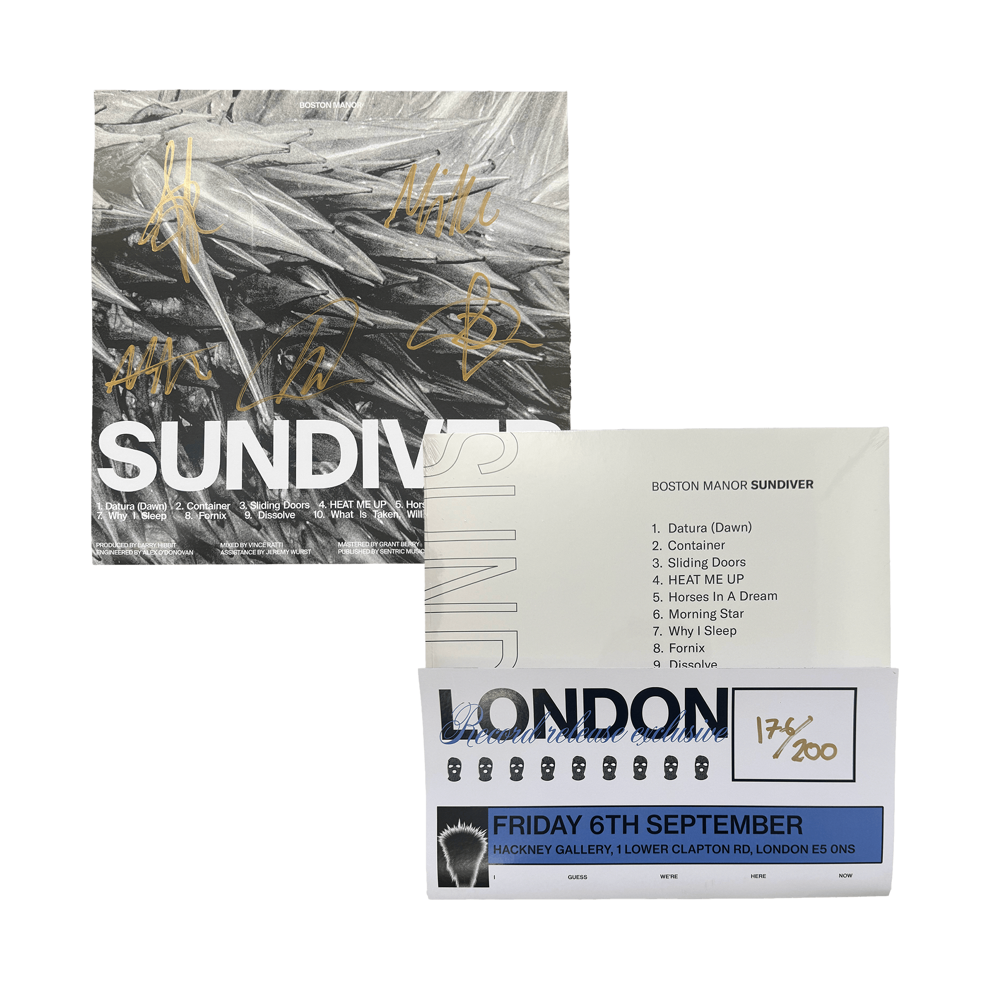 Sundiver 12" Vinyl w/ Signed Alt Cover